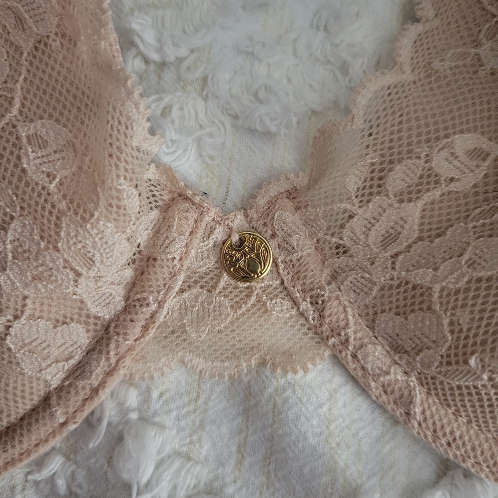 NATORI Cherry Blossom Convertible Plunge Lace Bra 30G - Picture 6 of 9